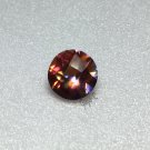 Mystic Mango Topaz 9mm Checker 3.25ct