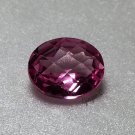 Pink Topaz 12x10mm Oval Checker Top 6.15ct