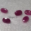Ruby 5x3mm Oval