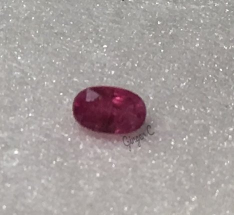 Ruby 5x3mm Oval 0.40ct