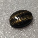 14x10mm Oval Tiger Eye Scarab 5.70ct