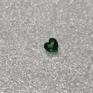 Tsavorite Garnet 3.5mm Heartshape .019ct