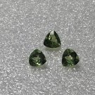 Peridot 4mm Trillion