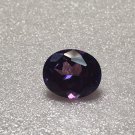 Manmade Alexandrite 12x10mm Oval 6.20ct