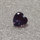 Manmade Alexandrite 6mm Heartshape 1ct