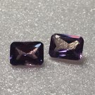 Manmade Alexandrite 7x5mm Octagon