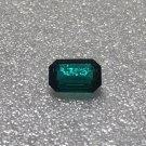 Manmade Emerald 6x4mm Octagon 0.55ct