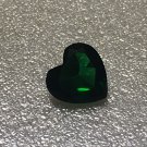 Manmade Emerald 8mm Heartshape 1.80ct