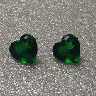 Manmade Emerald 6mm Heart