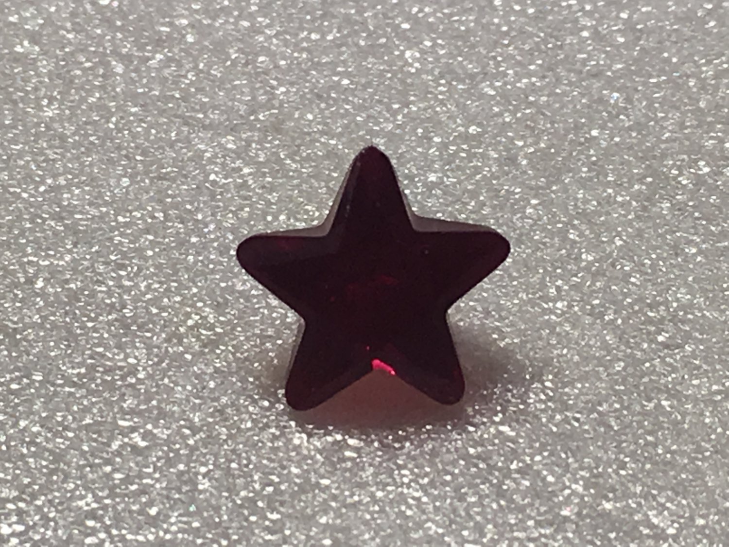 Lab Created Ruby 9mm Starshape Shape 2.95ct