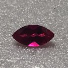 Manmade Ruby 10x5mm Marquise 1.30ct
