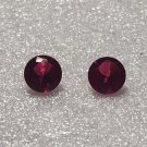 Lab Created Ruby 5mm Round