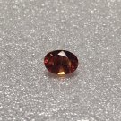 Lab Created Golden Sapphire 6x4mm Oval 0.50ct