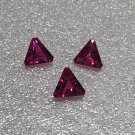 Manmade Pink Sapphire 5mm Modified Triangle