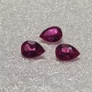 Manmade Pink Sapphire 7x5mm Pearshape