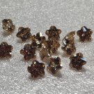 5mm Flowershape Champagne Cz