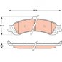 True Ceramic Top Quality Low Dust Brake Pads Fits Chevrolet GMC  Rear - D975