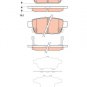 True Ceramic Top Quality Low Dust Brake Pads Fits Acura Honda  - Rear - CRD1103