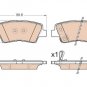True Ceramic Top Quality Low Dust Brake Pads Fits Kia Rondo 14-15 - Rear - D1812