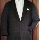 Mans brown vintage tweed sport coat US size 34 made for Kaufmans PGH