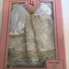 Companion Fashion Wear Fancy Affair 12" Dolls Dress Purse Shoes White Gold New