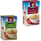 Quaker oatmeal Apples Cinnamon Cranberries Instant 18 Packs Individual
