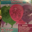 Doc Mcstuffins Balloons Helium Quality Pack Of 6 12" 30.4 CM Latex 111352