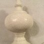 Threshold Decorative Ceramic Figure Off White Floral Cracked Look Bulb Decor New