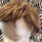 Paula Young Wig Topper Clip On Women's Short Wavy Light Brown No7