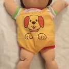Cabbage Patch Doll 1985 Boy Brown Hair Brown Eyes Coleco Diaper Dimple Clothes 2