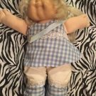 Cabbage Patch Doll 1986 Cornsilk Girl Blond Hair Blue Eyes Coleco Original