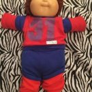 Cabbage Patch Doll 1985 Boy Brown Hair Brown Eyes Coleco Diaper Dimple Clothes