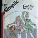 Simplicity Pattern 6179 Girls Dress Size 5 Frilly Easter Cinderella Party