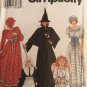 Simplicity Costume Pattern 9982 Holiday Child Girl BB 2-12 Angel Pilgrim Witch