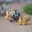 Aromatic Lemongrass Scent Elephant Lava 925 sterling silver Gemstone pendant