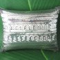 Rectangle Basket Weave 925 Sterling Silver Woven Handmade Evening Bag Clutch