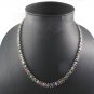 Small Marquise Row Link Chain Multicolor Gemstone 925 Sterling Silver Necklace