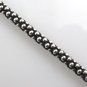 3mm Corn Cluster Popcorn Bead 925 Sterling Silver Chain Necklace Black Oxidized
