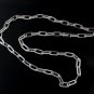 5mm Square Chain Link Chain Shiny 925 Sterling Silver Necklace