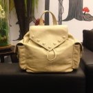 Soft Rucksack Calf Skin Genuine Leather Italian Bag Stud Punk