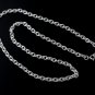 4.5mm Cable Oval Link Chain Shiny 925 Sterling Silver Necklace Polish