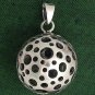 Circle Bubble Comet Ball 925 Sterling Silver Dangle Pendant