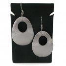 Lotus Leaf Drop 925 Sterling Silver Dangle Earrings Karen Hill Tribe