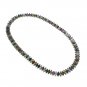 Marquise Row Link Chain Multicolor Gemstone 925 Sterling Silver Necklace