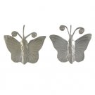 Thai Karen Hill Tribe Butterfly 925 Sterling Silver Dangle Earrings