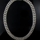 16"-30" 12mm Curb Cuban Link Chain Men's 925 Sterling Silver Necklace Polish