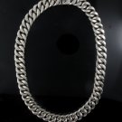 16" - 30" 14mm Curb Cuban Link Chain Men's 925 Sterling Silver Necklace Polish