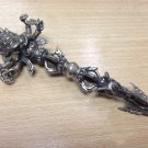 16cm Tibet Tibetian Dorje Dagger Phurpa Buddhist Ritual 925 Sterling Silver