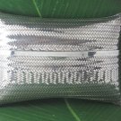 Basket Weave 925 Sterling Silver Woven Handmade Evening Bag Clutch