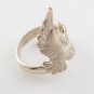 Flying Eagle Bird Tribal 925 Sterling Silver Ring